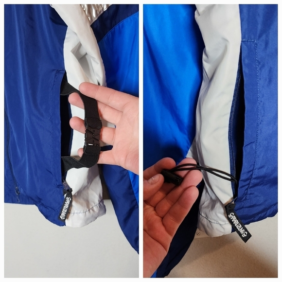 Pearl Izumi Zephrr packable blue cycling jacket. Size small. - Picture 7 of 16